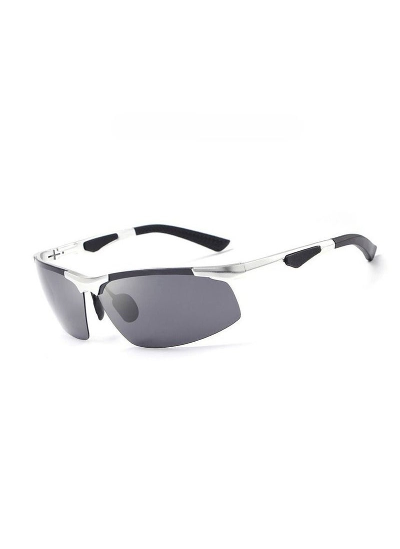 HDCRAFTER New polarized frameless all aluminum magnesium sports driving cycling glasses  - Image 1