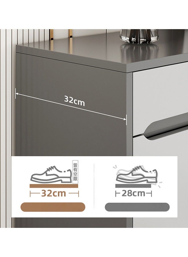 keke Luxury Multifunctional Entryway Shoe Cabinet & Drawer Storage 90 CM - Image 5