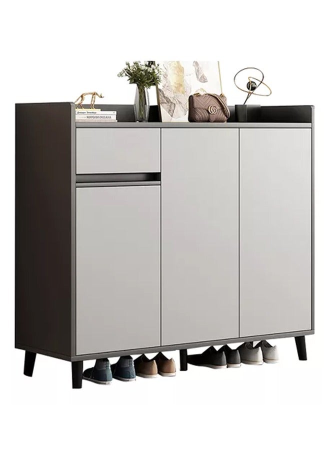 keke Luxury Multifunctional Entryway Shoe Cabinet & Drawer Storage 90 CM - Image 1