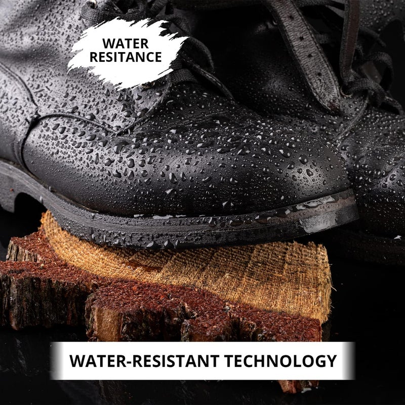WBM W Shoe Care Shoe Cream with Sponge Applicator Protects Leather from Scuffs and Scratches Best for All Kind of Leather Surfaces Professional Shine with Black Brown  Neutral - Image 3