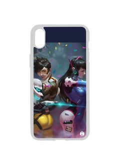PRINTED Phone Cover FOR IPHONE X Tracer And D.Va From Overwatch Video Game