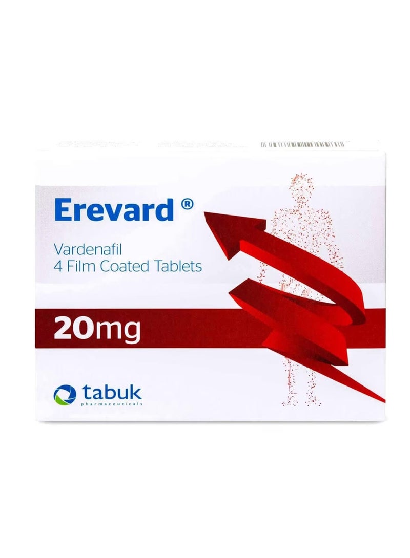 Erevard 20 MG 4TAB - Image 1