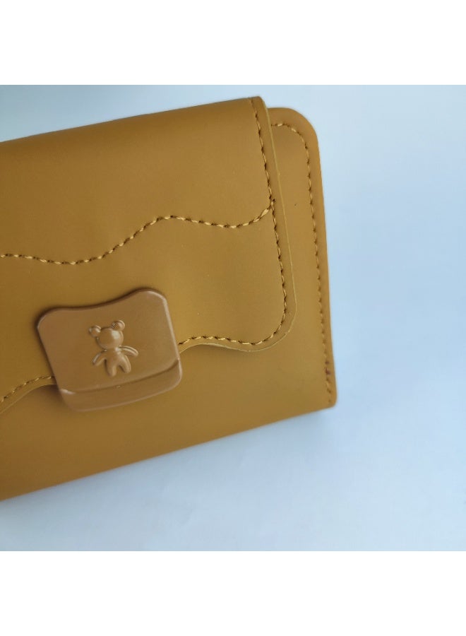 Women’s Soft Leather Wallet – Elegant Design with Inner Compartments for Organizing Your Essentials - Image 3