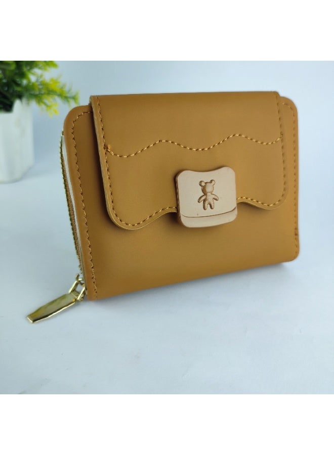 Women’s Soft Leather Wallet – Elegant Design with Inner Compartments for Organizing Your Essentials - Image 1