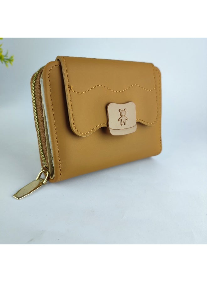Women’s Soft Leather Wallet – Elegant Design with Inner Compartments for Organizing Your Essentials - Image 2