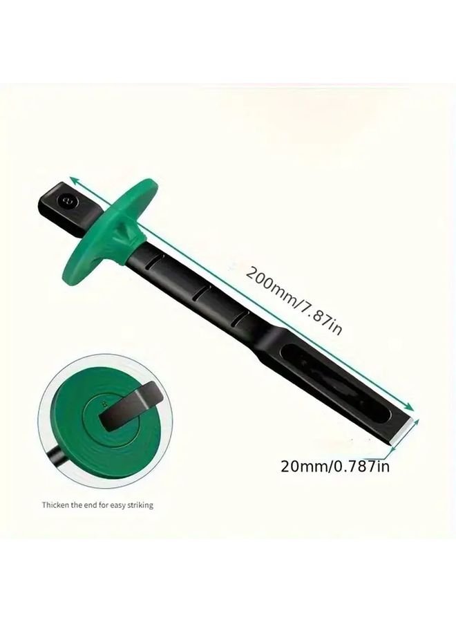 150mm Stone Chisel Woodworking Chisel Stonemason Tool For Wall And Decoration - Image 2