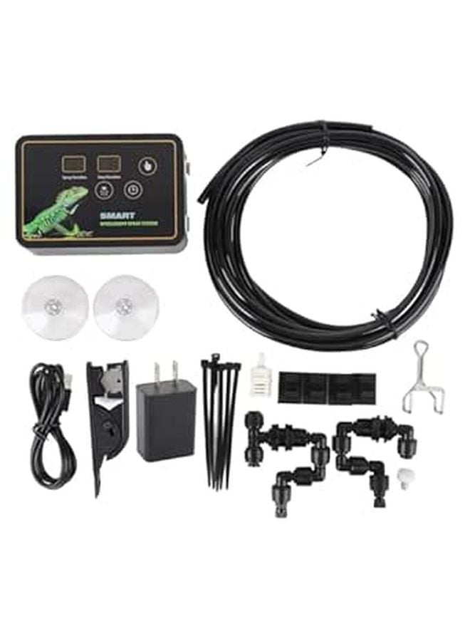 Automatic Reptile Mister System With Timer 360 Adjustable Nozzles Quiet Touch Control DC 5V - Image 1