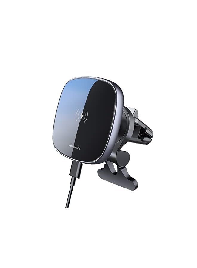 PROMASS [Strongest Magnet Power] Magnetic Wireless Car Charger Mount,Mag-Safe Car Charger Dashboard & Air Vent Phone Mount Compatible iPhone 14/14 Plus/14 Pro/14 Pro Max/13 Pro Max/13/12 - Image 2