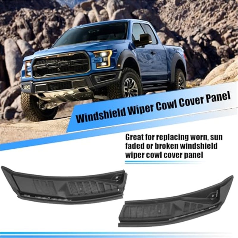 Wivplex Windshield Wiper Cowl Cover for Ford F-150 (2015-2020) - Image 2