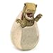Folkmanis 3134 Dinosaur Egg Hand Puppet One Size Green Tan Brown - Image 2