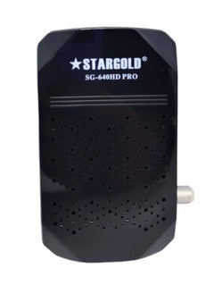 ستارجولد جهاز استقبال الأقمار الصناعية الرقمي أسود Full Hd Sg 640Hd Pro  - Image 2