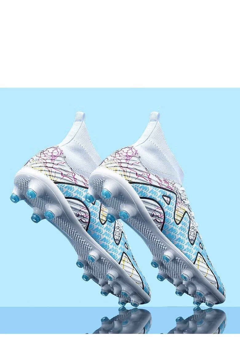 WHITE GAINS Men's Football Shoes Hard Ground Football Shoes Outdoor and Indoor Professional Youth Boys' Football Shoes Men's and Women's Football Shoes - Image 3