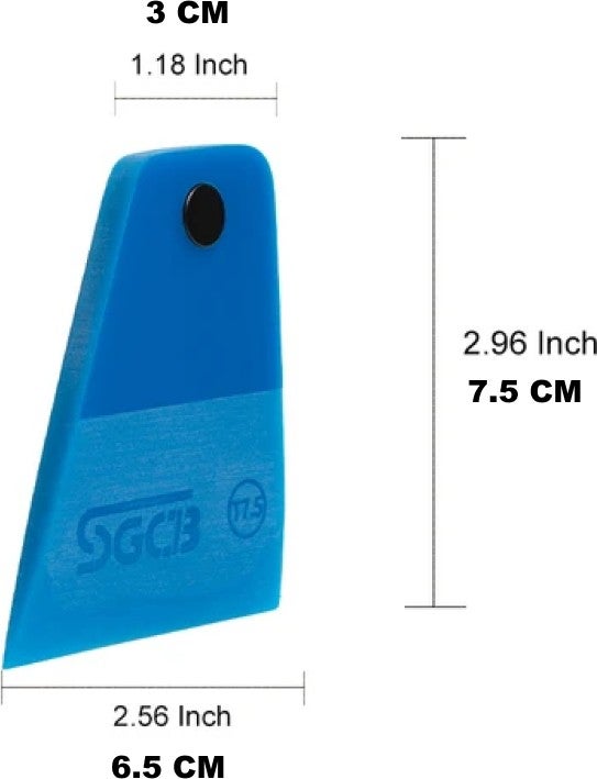 Right Angled Trapezoidal Magnet TPU Ragle 6,5 cm PPF - Foil - Window Film Pulling Apparatus Squeegee