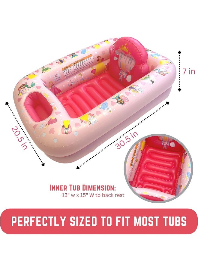 Disney Ginsey Disney Princess "Loving Life" Inflatable Tub - Image 4
