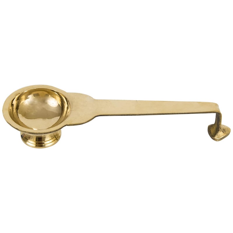 Spillbox Kapoor Karpoor Diya Deepam Deepa Burner Brass Karpuram Arati Aarti Arthi Arti Arathi Aarathi Stand for Dhoop Puja Office Decoration LedalKarpoorStand - Image 3