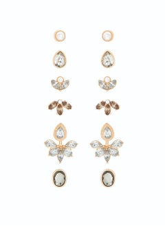 AMICA Mix & Match Set of 6 Clip on Earrings  - Image 1