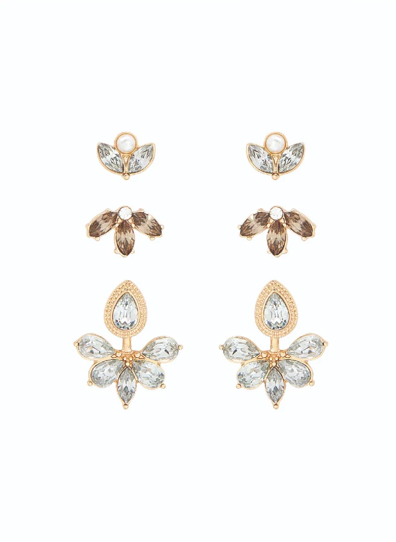 AMICA Mix & Match Set of 6 Clip on Earrings