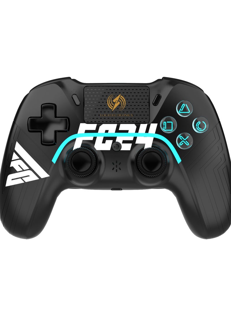 Log Electronics - FC24  Wireless Controller Compatible with PS4/PS4 Pro/PS4 Slim/PC/iOS 13.4/Android 10 - Image 1
