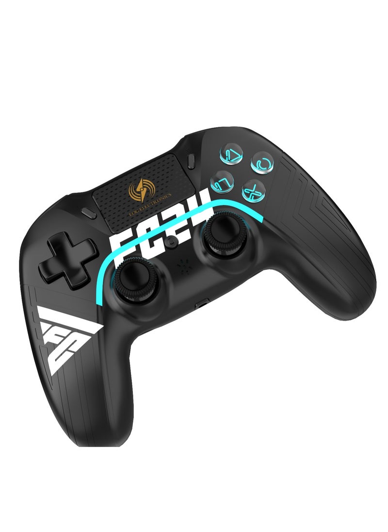 Log Electronics - FC24  Wireless Controller Compatible with PS4/PS4 Pro/PS4 Slim/PC/iOS 13.4/Android 10 - Image 1