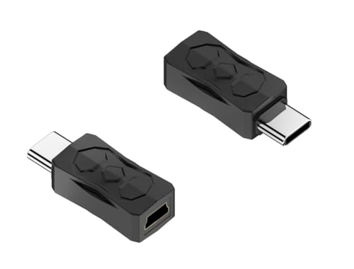 Accessonico USB Mini to USB-C, 2 Pack Mini-USB Female to USBC Male Adapter - Image 3