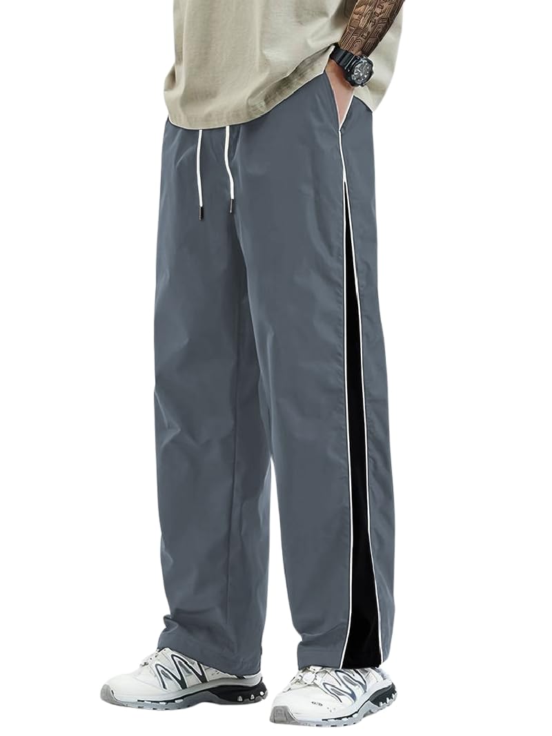 TOPLOT Men's Track Pant | Activewear Design | Comfortable Fit Wear | Easy Movement Structure | Lightweight Feel | Functional Style | Excellent for Gym, Sports & Everyday Wear (5261_38_Grey) - Image 4