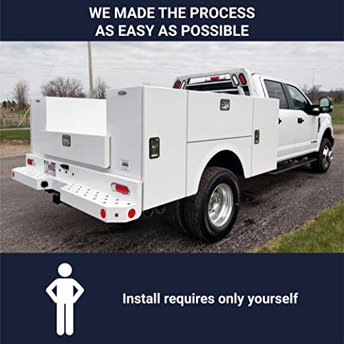 Stahl Truck Bodies 184543 Replacement Stahl Challenger ST Service Body 2012Current Door Hinge Kit - Image 3