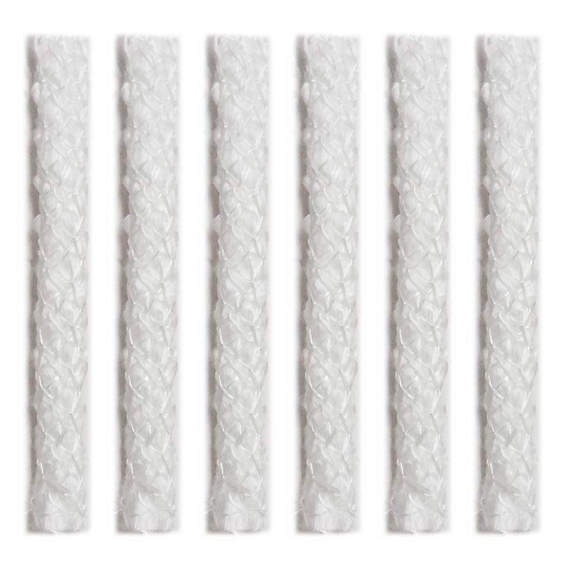 Firefly Fuel Fiberglass Tiki Torch Wicks  6 Pack LongLasting PlanetFriendly Wick for Tiki Torches Oil Lamps  Langers  Durable Replacement Wick Set 12inch x 6inches