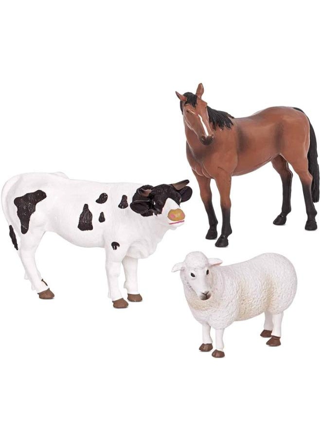 Terra FARM ANIMALS (SHEEP, BULL & HORSE)  - Image 1