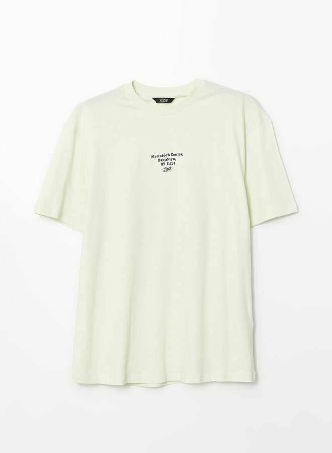 LC WAIKIKI Crew Neck Printed Jersey Men's T-Shirt - Image 1
