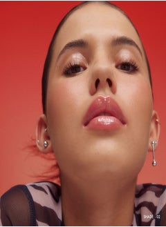 SEPHORA SEPHORA COLLECTION Outrageous Plump Intense Hydrating Lip Gloss – 01 Fever (Crystal Clear with Iridescent Gold Shimmer) – High-Shine, Plumping Effect – 6mL  - Image 5