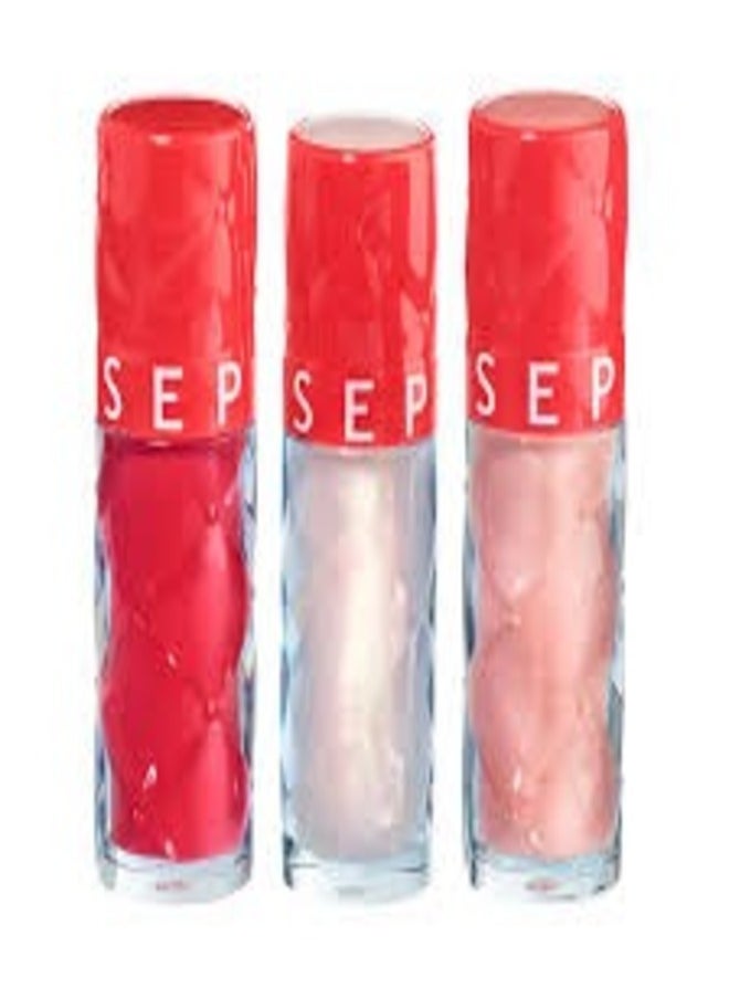 SEPHORA - SEPHORA COLLECTION Outrageous Plump Intense Hydrating Lip Gloss – 01 Fever (Crystal Clear with Iridescent Gold Shimmer) – High-Shine, Plumping Effect – 6mL - Image 1