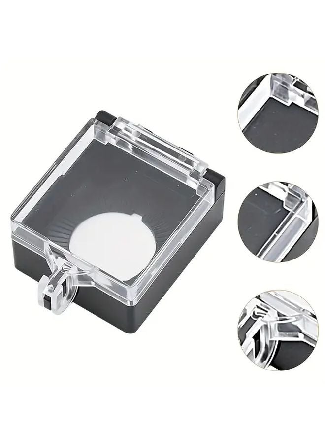 2pcs Transparent PC Dustproof Power Button Switch Cover Protector For Desktop Computers - Image 4