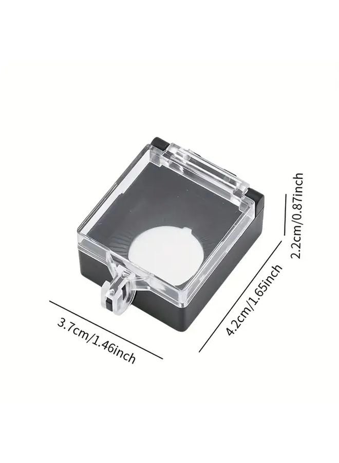2pcs Transparent PC Dustproof Power Button Switch Cover Protector For Desktop Computers - Image 3