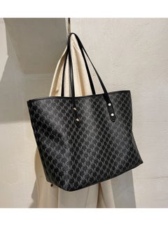 Generic Women's Shoulder Tote Bag Faux Leather Handbag for Women Large Capacity Messenger Fashionable Travel Shoulder Bag for Ladies Girls College Students  - Image 1