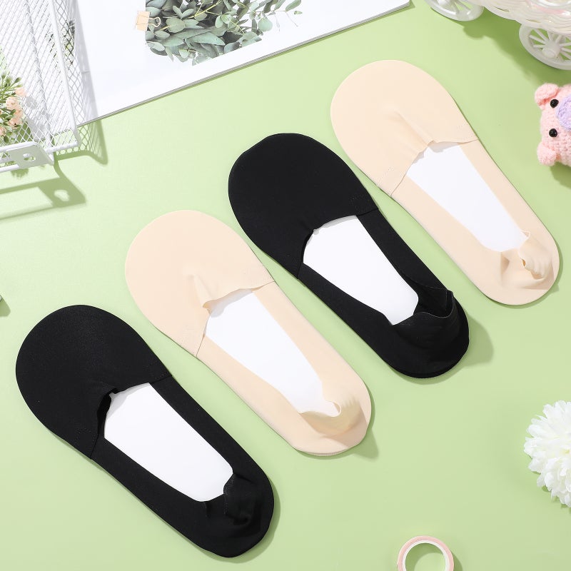 No Show Socks with Nonslip Heel Grips, Breathable Cotton, Low Cut Design for Sports - Image 5