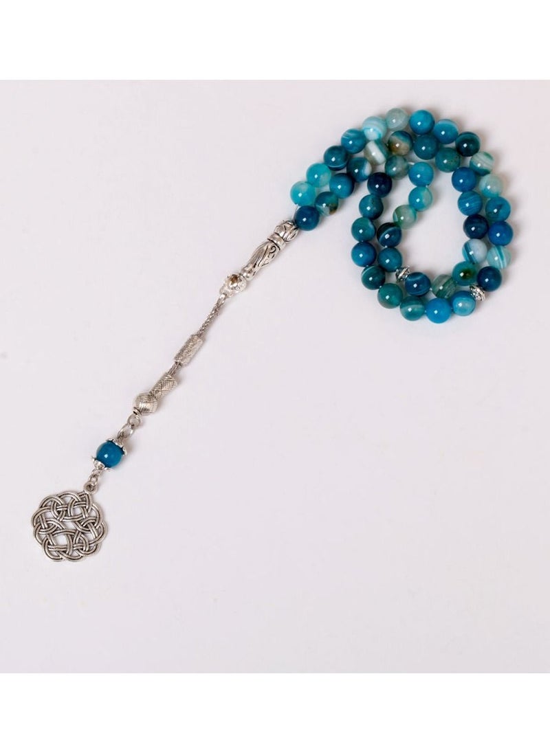 RS - Agate Stone Prayer Beads - Image 1
