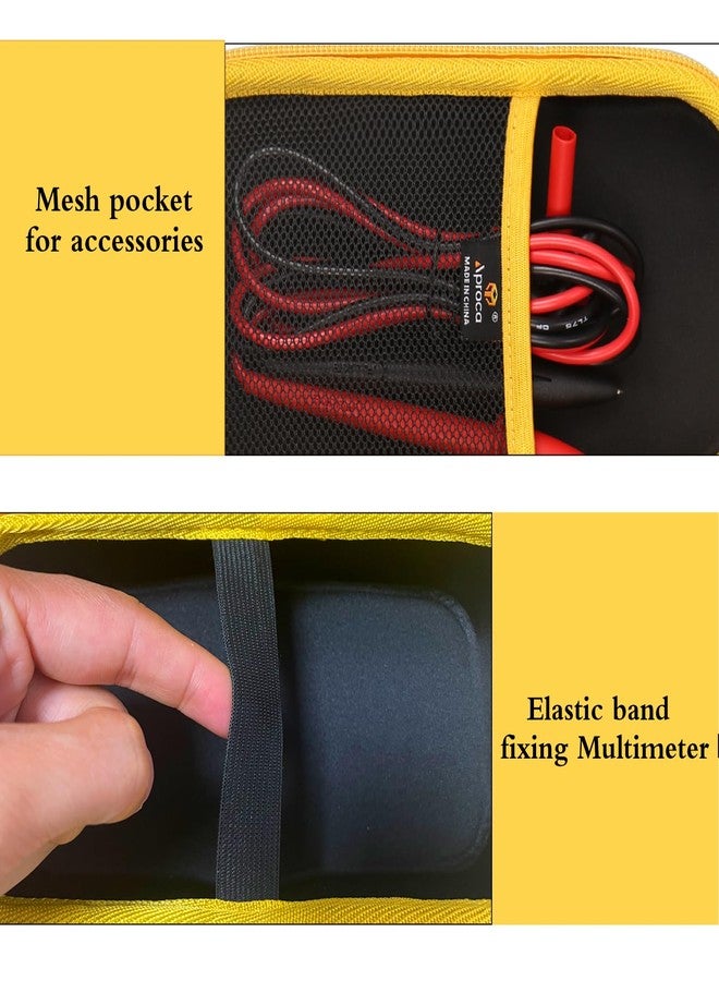 Aproca Hard Case Compatible with Fluke 15B+ / Fluke 17B+ Digital Multimeter, Portable Storage Bag for Accessories (Case Only) - Image 3