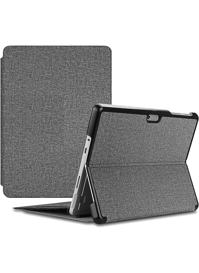 Procases - Protective Case for Surface Go 3 2021 / Surface Go 2 2020 / Surface Go 2018, Slim Light Smart Cover Stand Hard Shell, Compatible with Surface Type Cover -Grey - Image 1