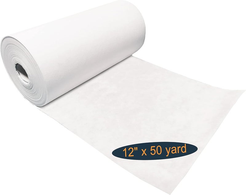 HimaPro Cut Away Embroidery Stabilizer Backing 2.5oz Medium Weight 12'' x 50 Yard Roll Cutaway Stabilizer for Machine Embroidery 100% Polyester - Image 3