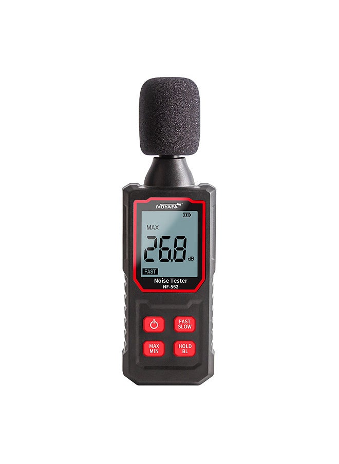 NOYAFA NF-562 High-precision Sound Level Meter Decibel Detector Handheld Noise Tester 30~130dB Noise Measuring Instrument  - Image 1