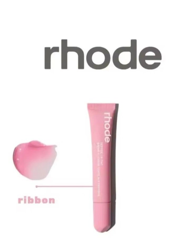 rhode Bieber lip tint and balm - ribbon