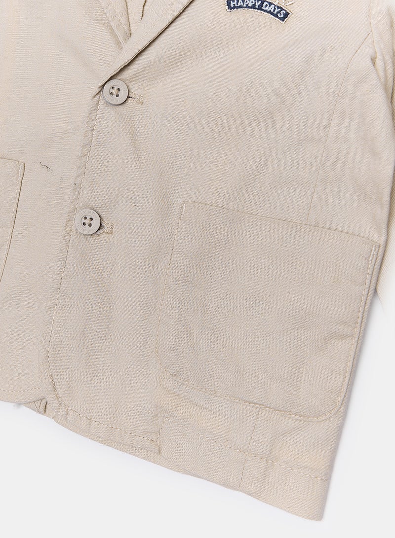 Okaidi Beige Jackets for Boys  - Image 4
