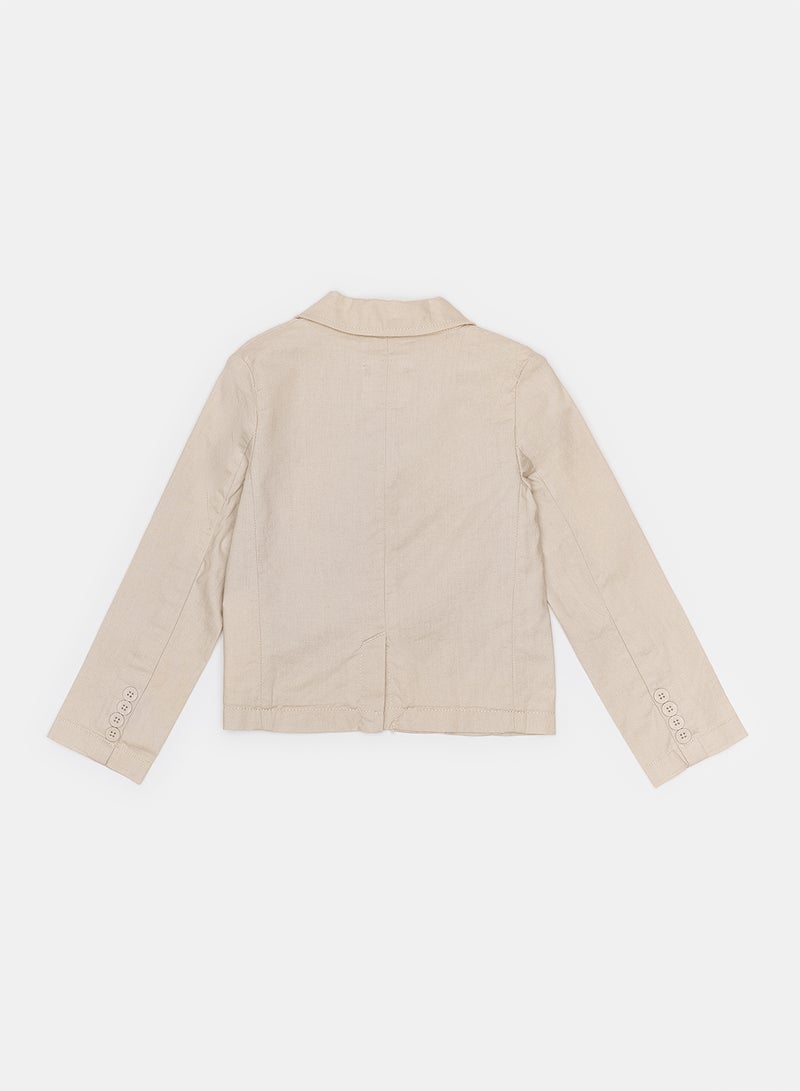 Okaidi Beige Jackets for Boys  - Image 2