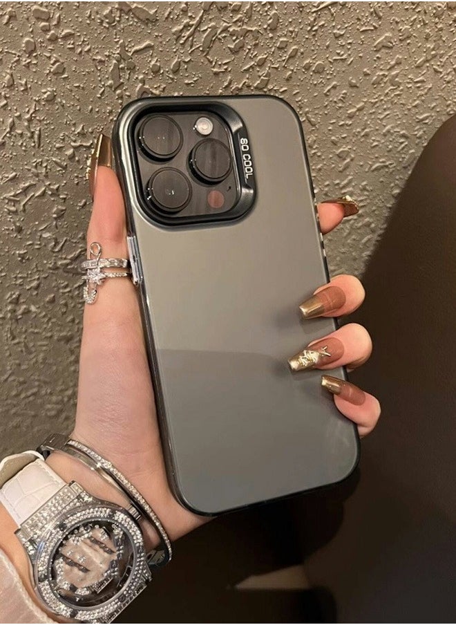 ShebSheb - iPhone 15 Pro Max Case,Matte Luxury Shockproof Slim Thin Phone Cover - Image 1