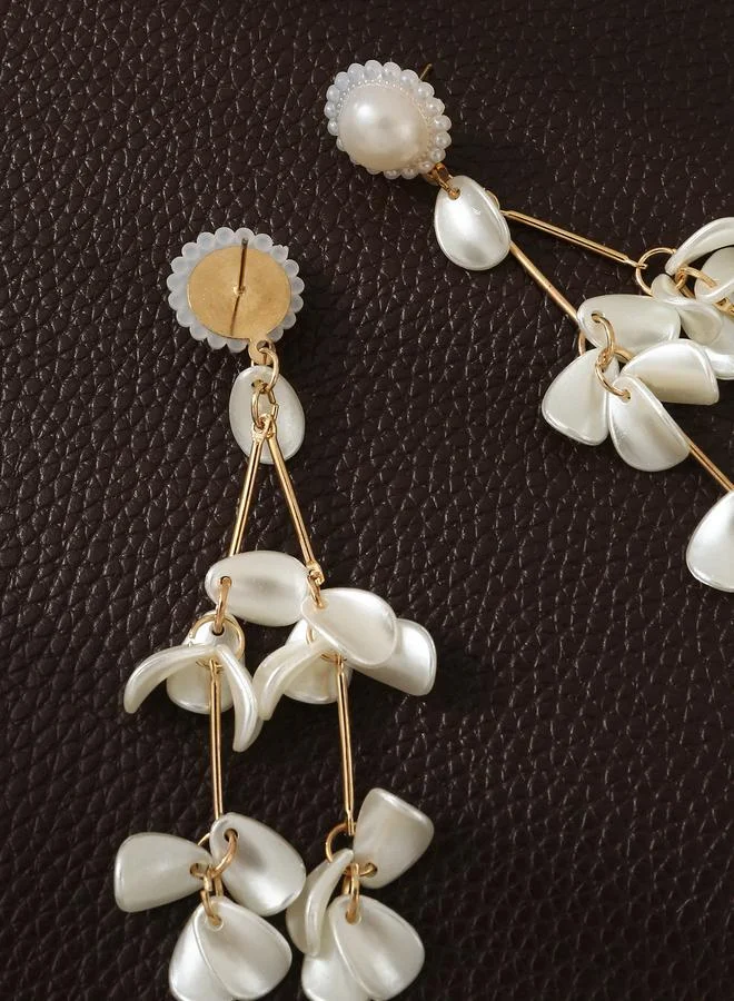 Take Two  Petal Dangle Earrings for Women | Best Price UAE