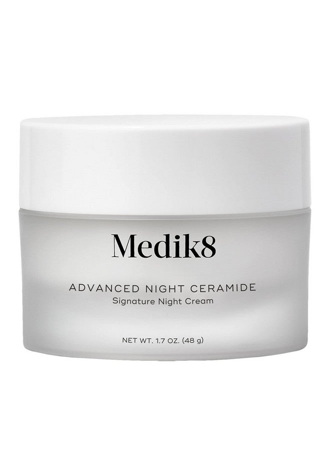 ميديك8 السيراميد الليلي المتقدم، مرطب ومرطب للعناية بالعين أثناء الليل، وشد البشرة، والسيراميد ومضادات الأكسدة للخطوط الدقيقة وتقليل التجاعيد، وتلطيف الهالات السوداء والانتفاخ، 1.7 أونصة - Image 1