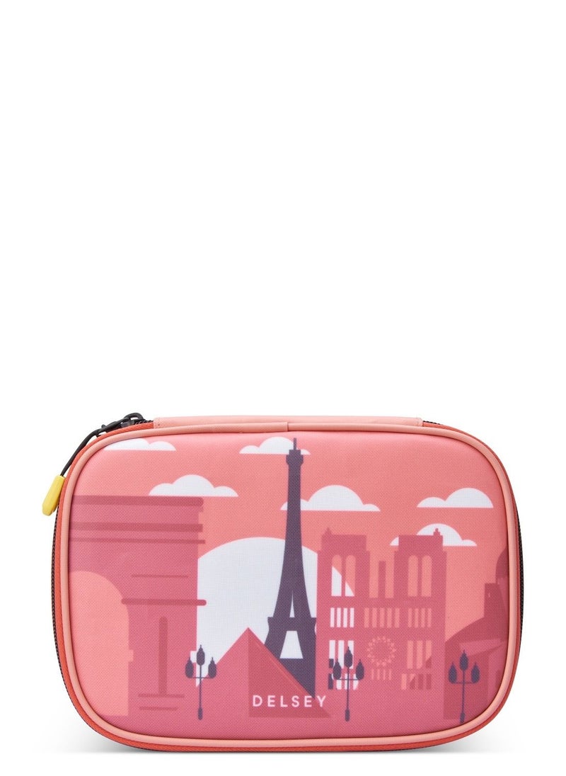 DELSEY Paris - BTS 2023 Pencil Box Large Size Pink Printing  - 00338917519 - Image 1