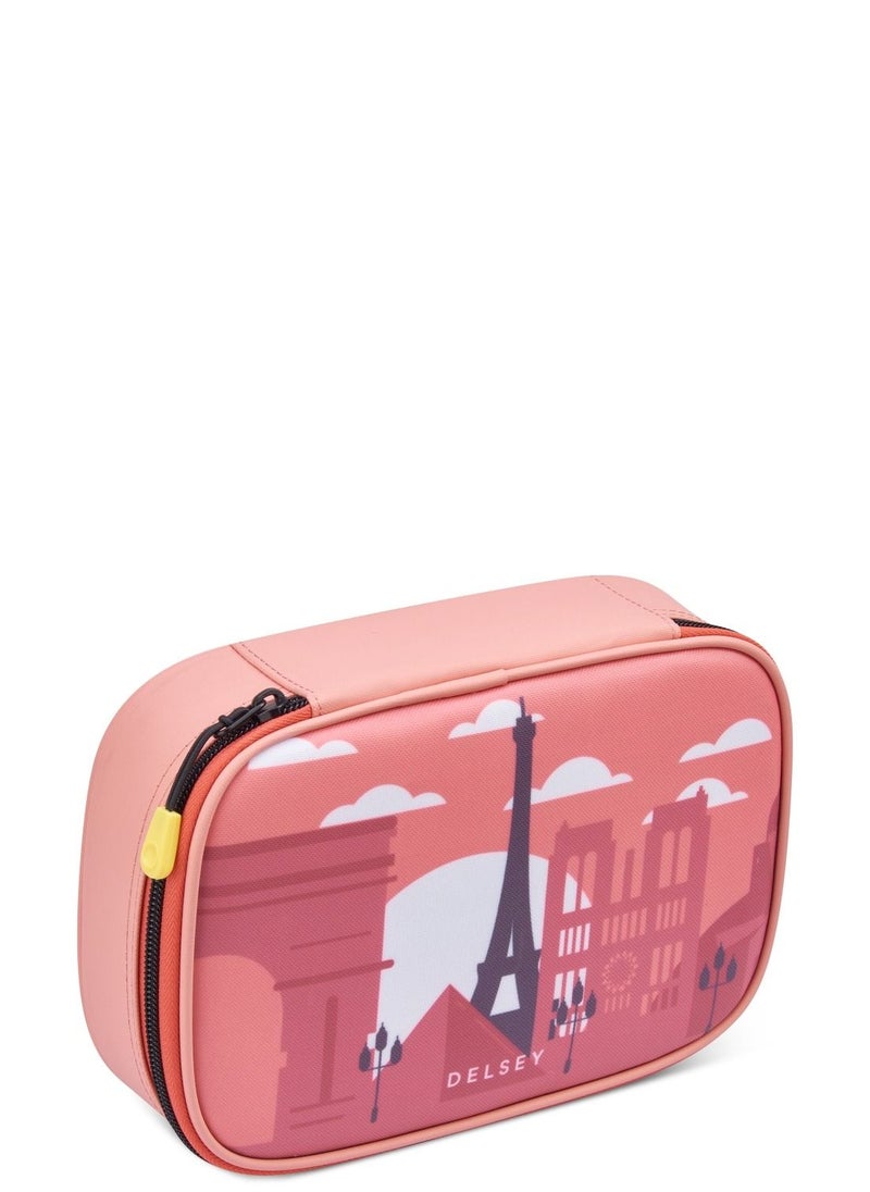 DELSEY Paris - BTS 2023 Pencil Box Large Size Pink Printing  - 00338917519 - Image 1