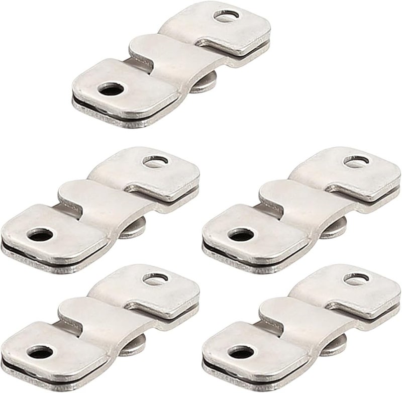 10Pcs Heavy Duty Stainless Steel Wall Hooks Strong Load Capacity Mounting Brackets - Image 1