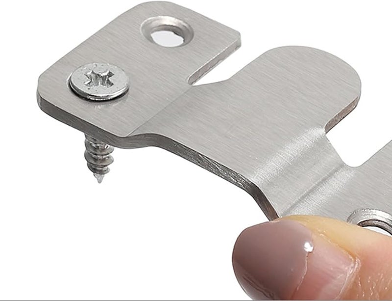 10Pcs Heavy Duty Stainless Steel Wall Hooks Strong Load Capacity Mounting Brackets - Image 5